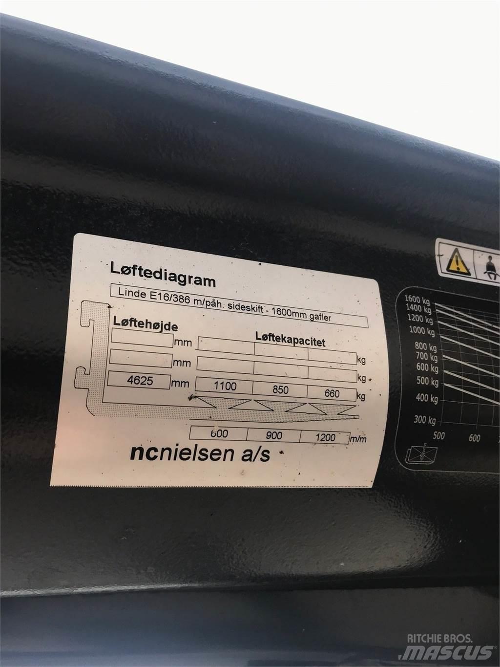 Linde E16-01 Gaffeltrucker - Annet