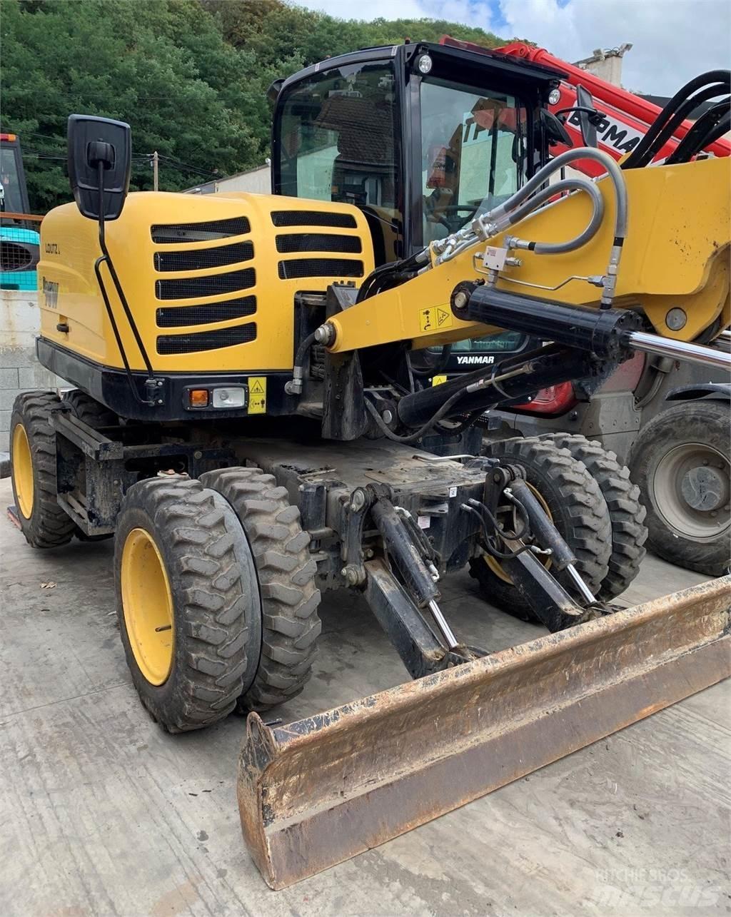 Yanmar B95W Hjulgravere