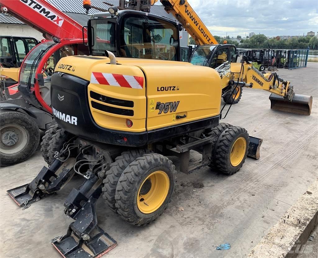 Yanmar B95W Hjulgravere