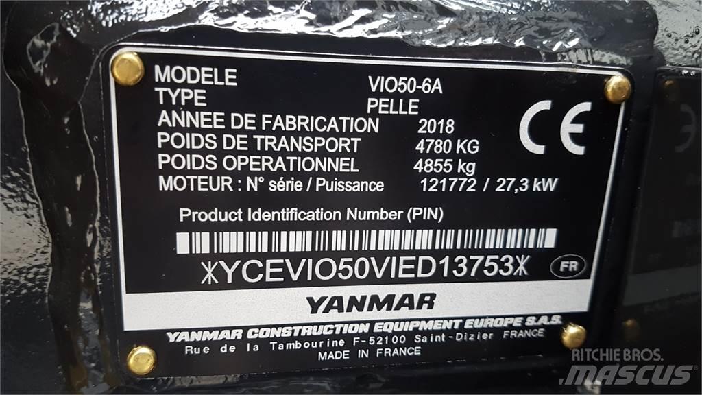 Yanmar ViO50-6 Minigravere <7t