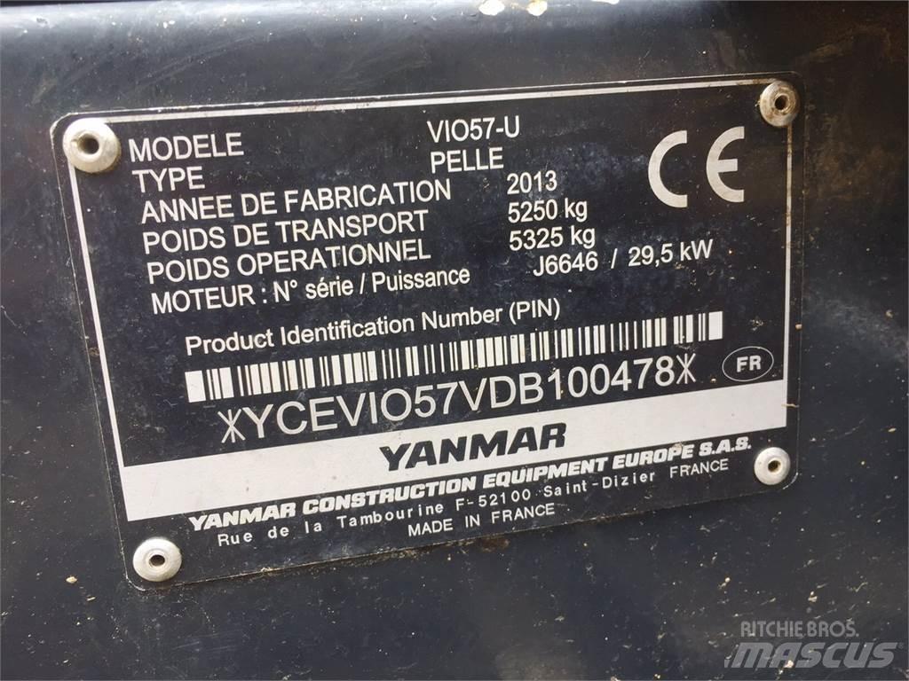 Yanmar VIO57 Minigravere <7t