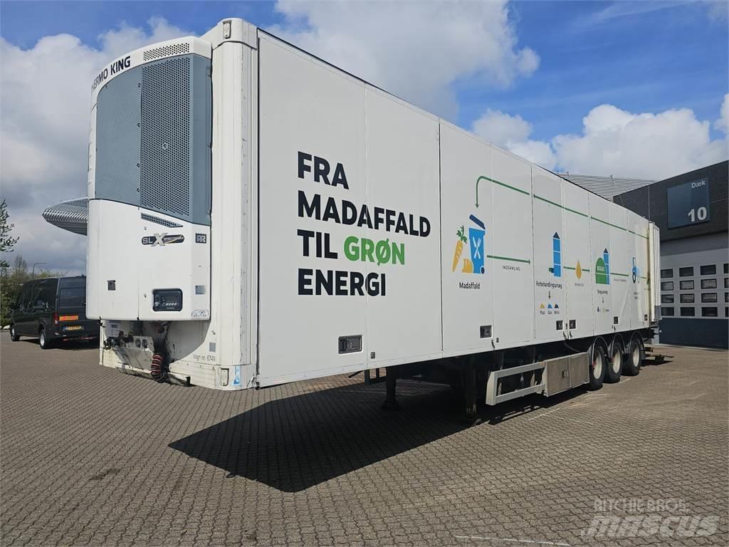 Ekeri Sidedørs åbning Frysetrailer Semi