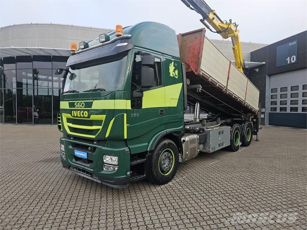Iveco Stralis 560 6x4 Kabelløft lastebiler
