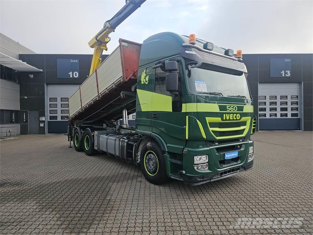 Iveco Stralis 560 6x4 Kabelløft lastebiler