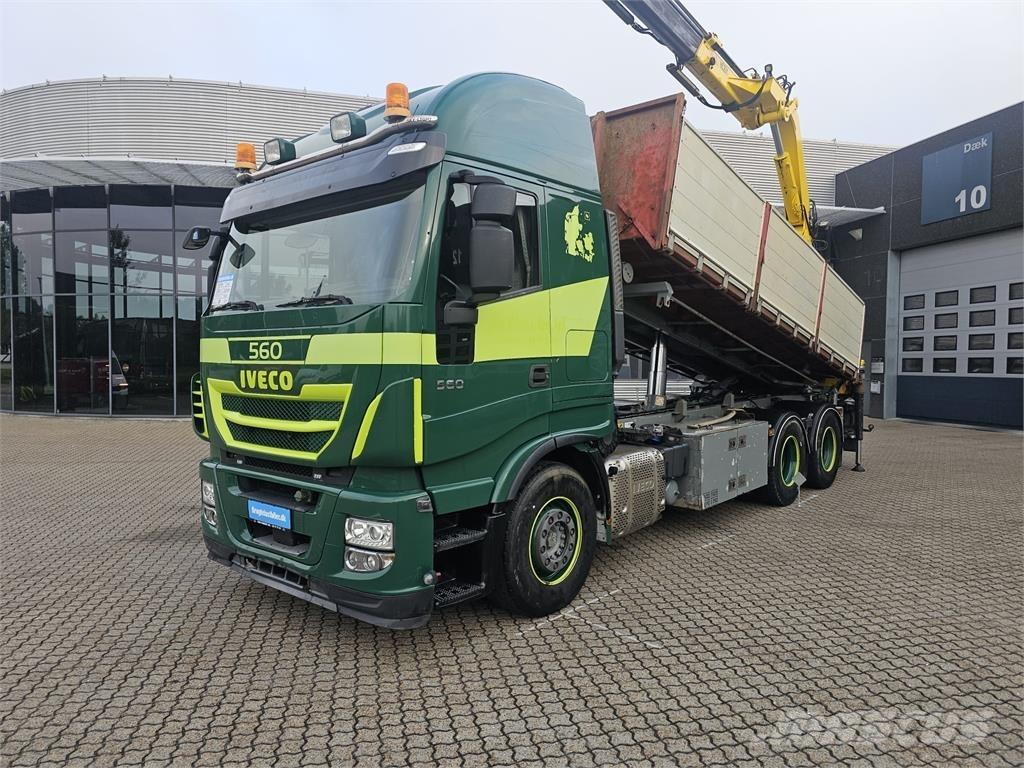 Iveco Stralis 560 6x4 Kabelløft lastebiler