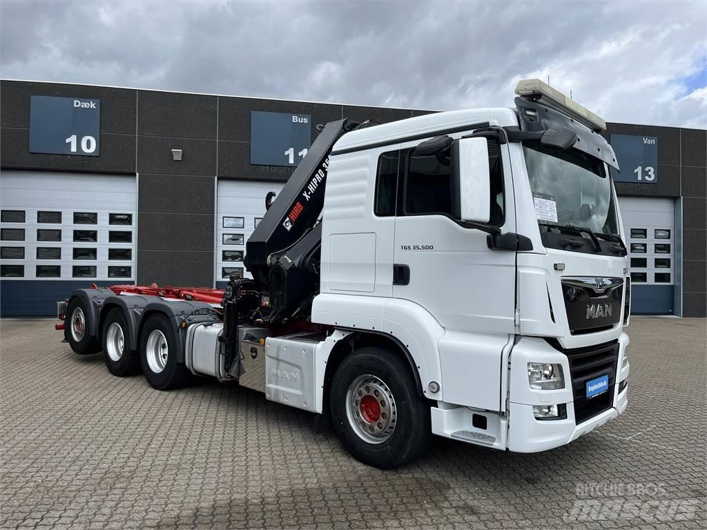 MAN TGS 35.500 8x4 Kabelløft lastebiler