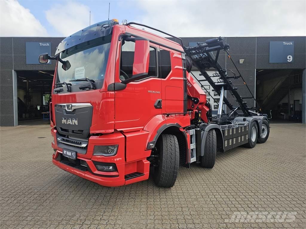 MAN TGS 35.540 8X2H-6 Kabelløft lastebiler
