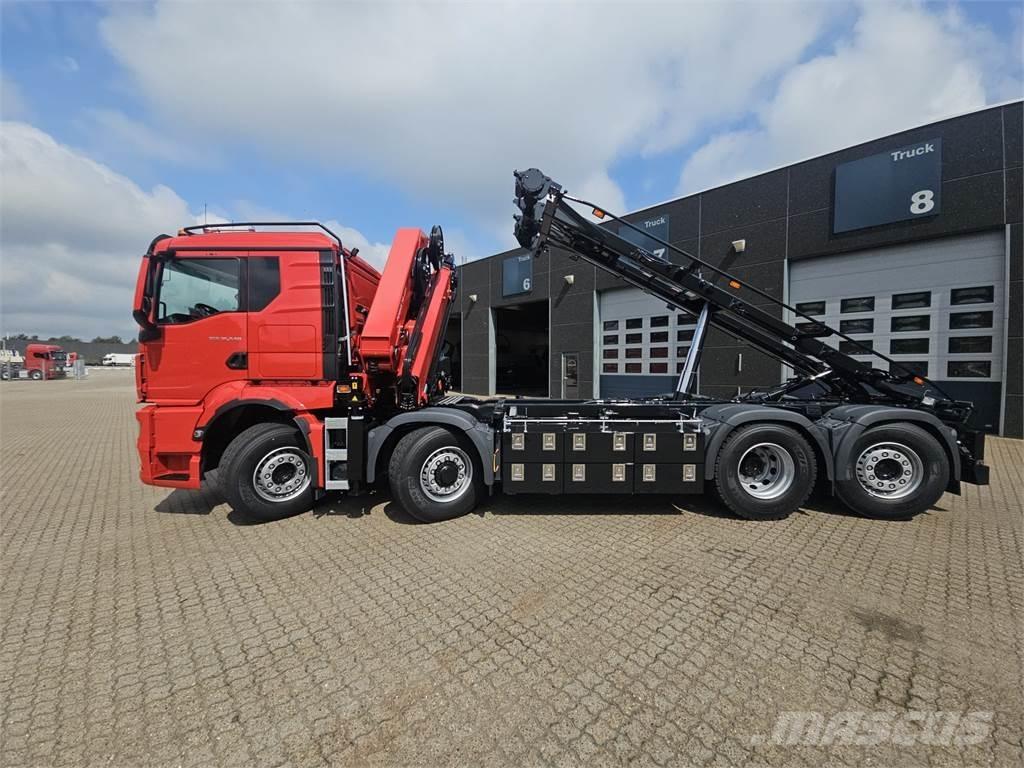 MAN TGS 35.540 8X2H-6 Kabelløft lastebiler