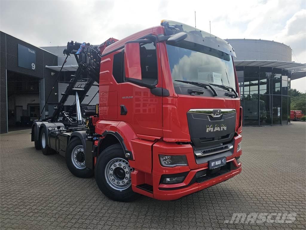 MAN TGS 35.540 8X2H-6 Kabelløft lastebiler