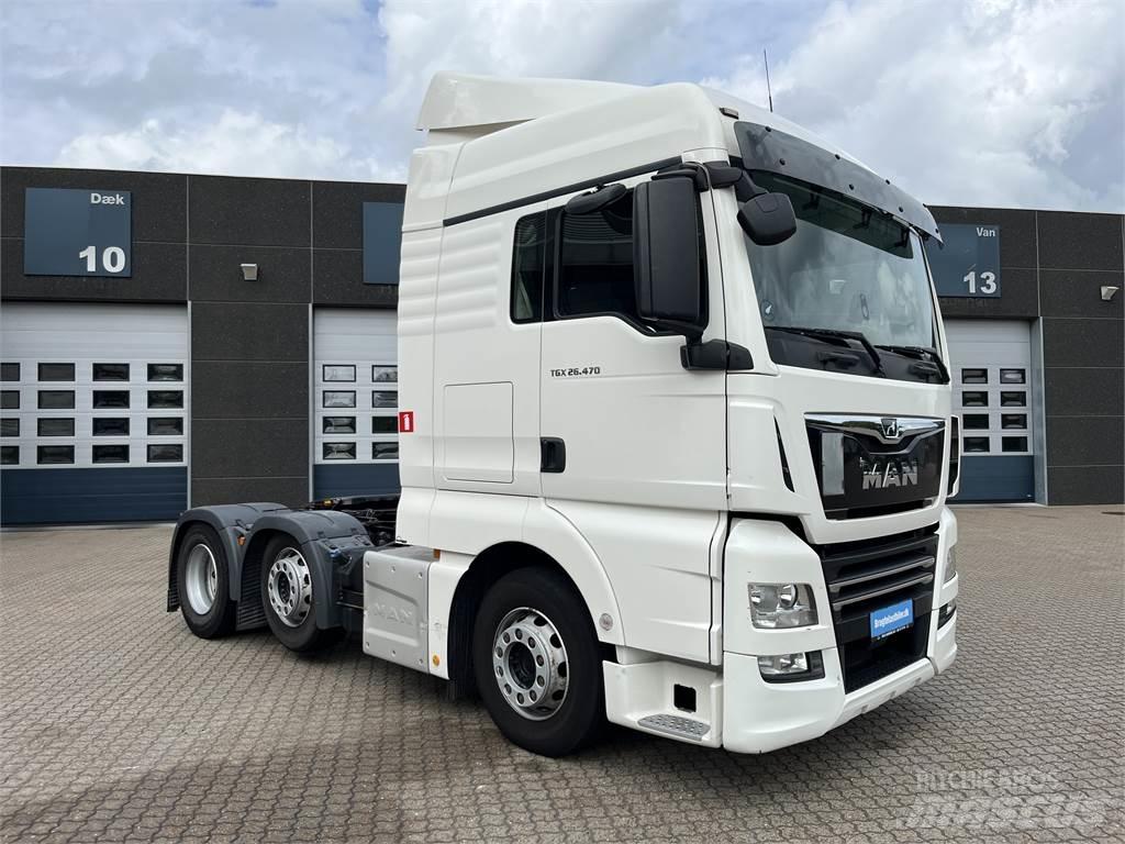 MAN TGX 26.470 6x2-2 Trekkvogner