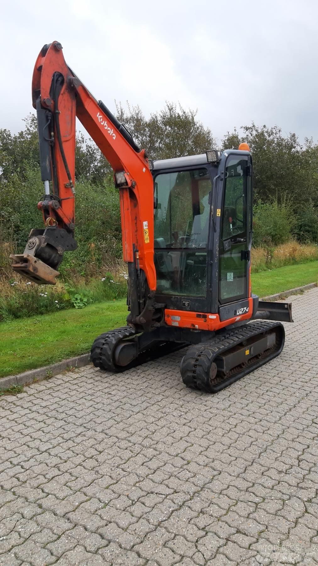 Kubota U27-3 Minigravere <7t