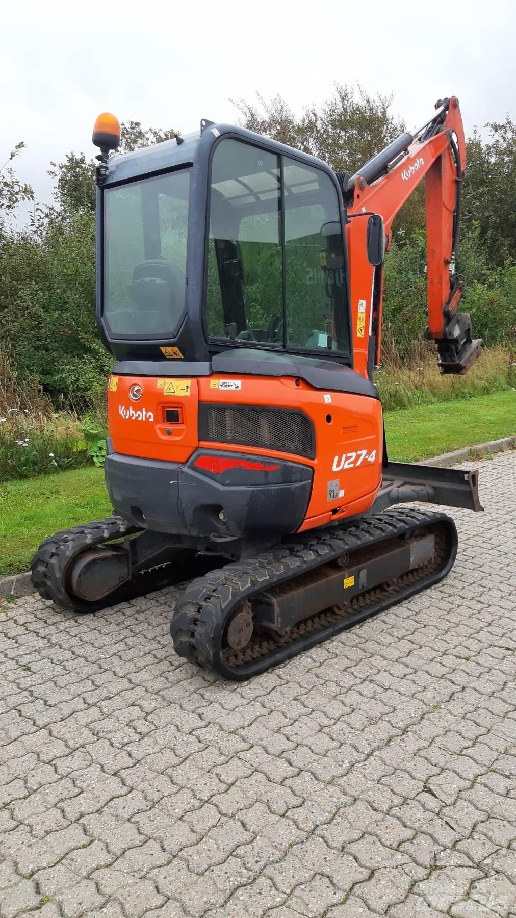 Kubota U27-3 Minigravere <7t