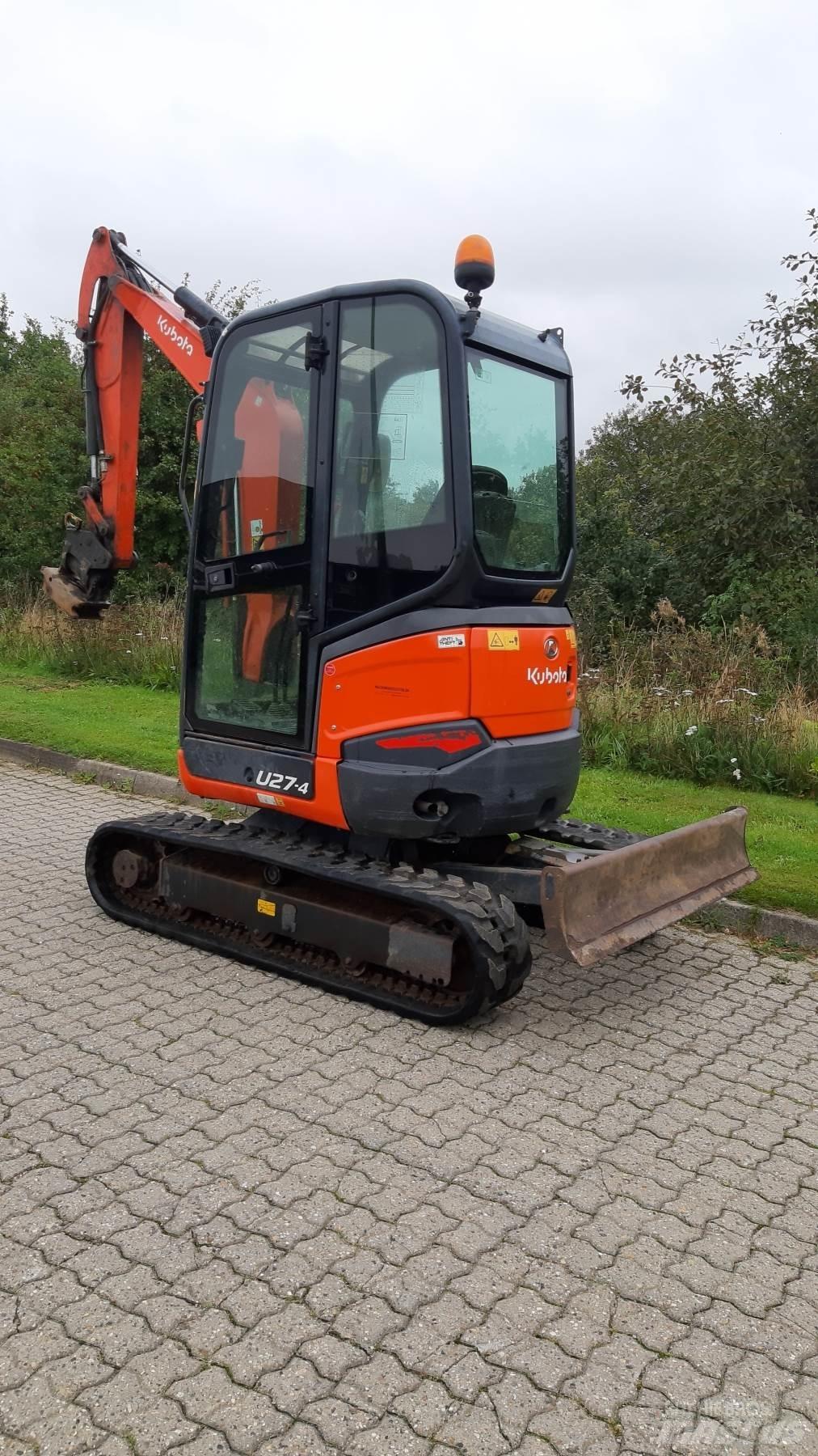 Kubota U27-3 Minigravere <7t
