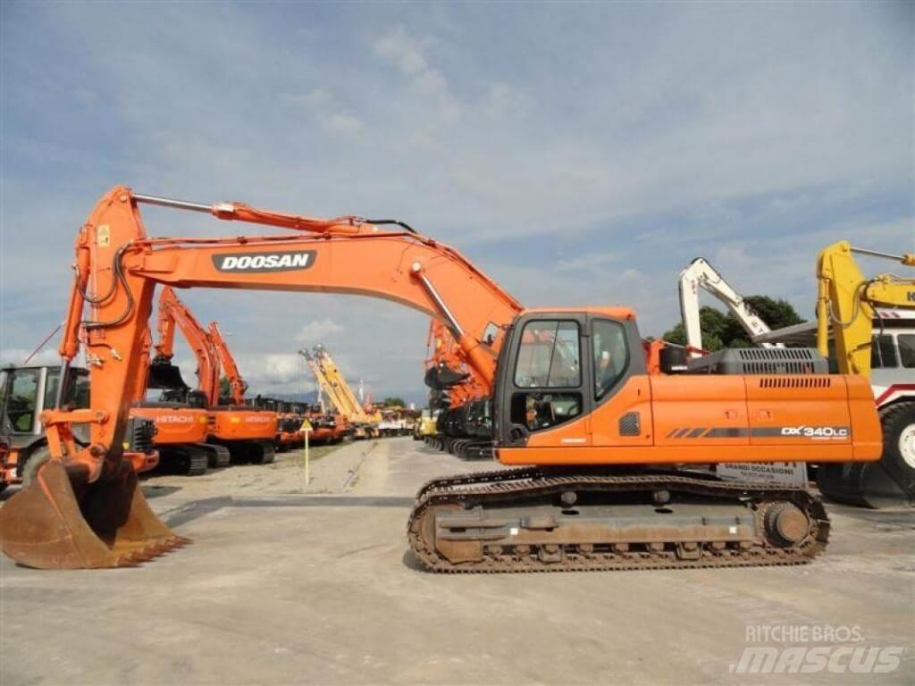 Doosan DX340LC Beltegraver