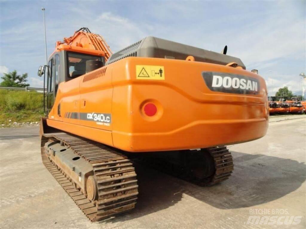 Doosan DX340LC Beltegraver