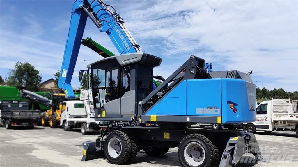 Fuchs MHL 320 Hjulgravere
