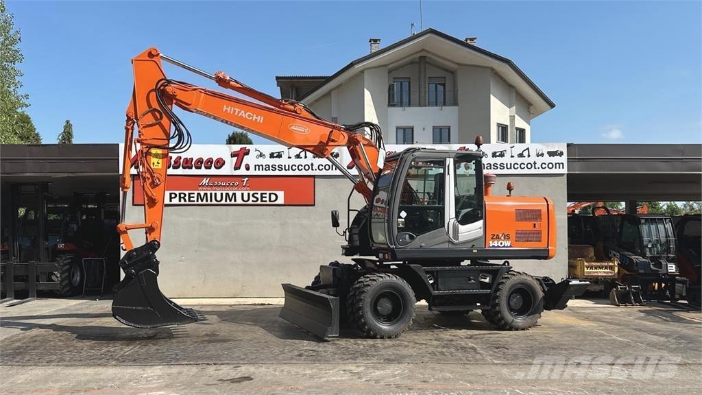 Hitachi ZX140WT-3 Hjulgravere
