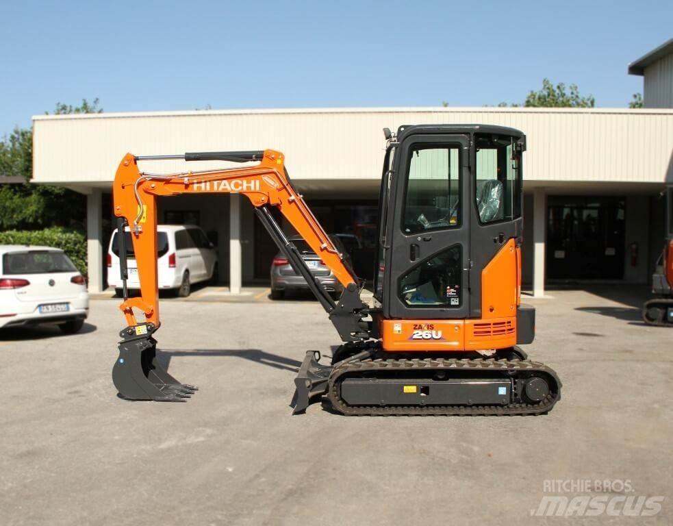 Hitachi ZX26U-6 CR Minigravere <7t