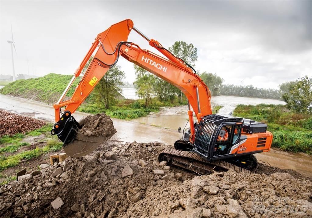 Hitachi ZX350LCN-7 Beltegraver