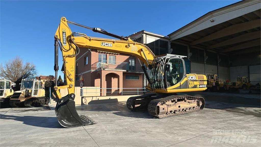 JCB JS235HD Beltegraver