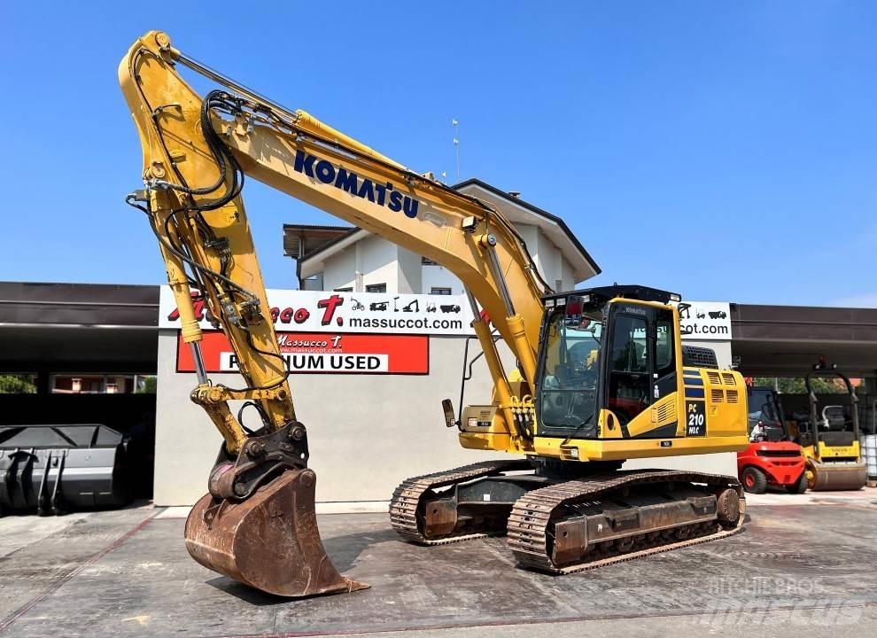 Komatsu PC210N LC-8 Beltegraver