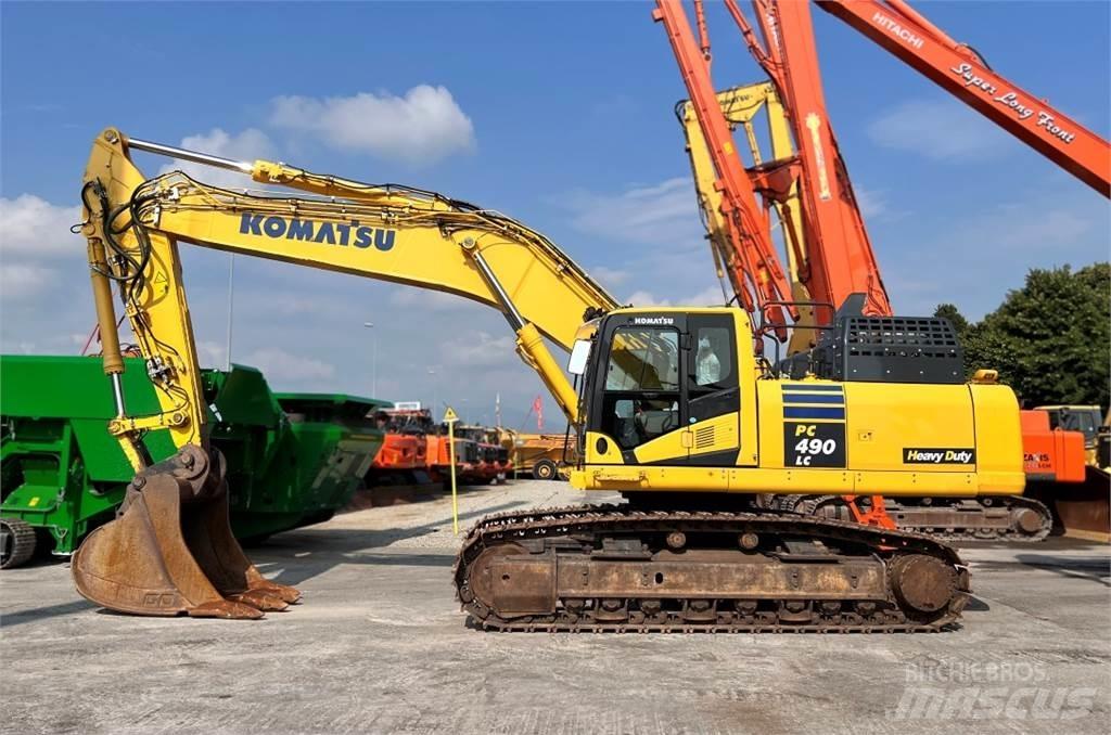 Komatsu PC490LC -11 Beltegraver
