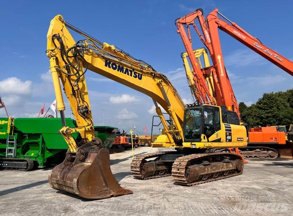 Komatsu PC490LC -11 Beltegraver