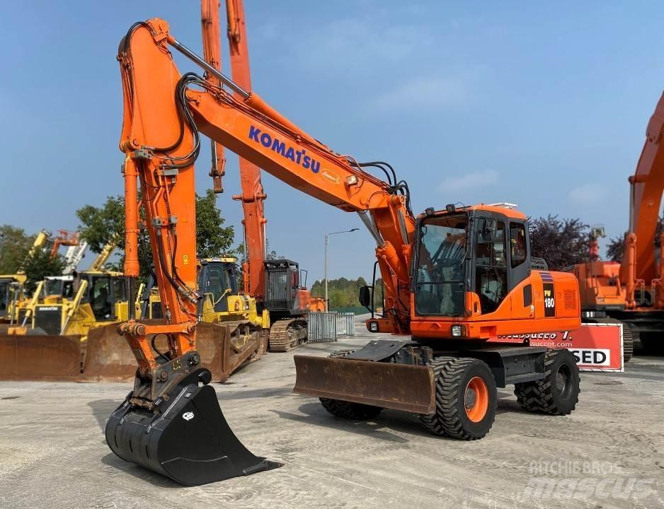 Komatsu PW180-7EO Hjulgravere