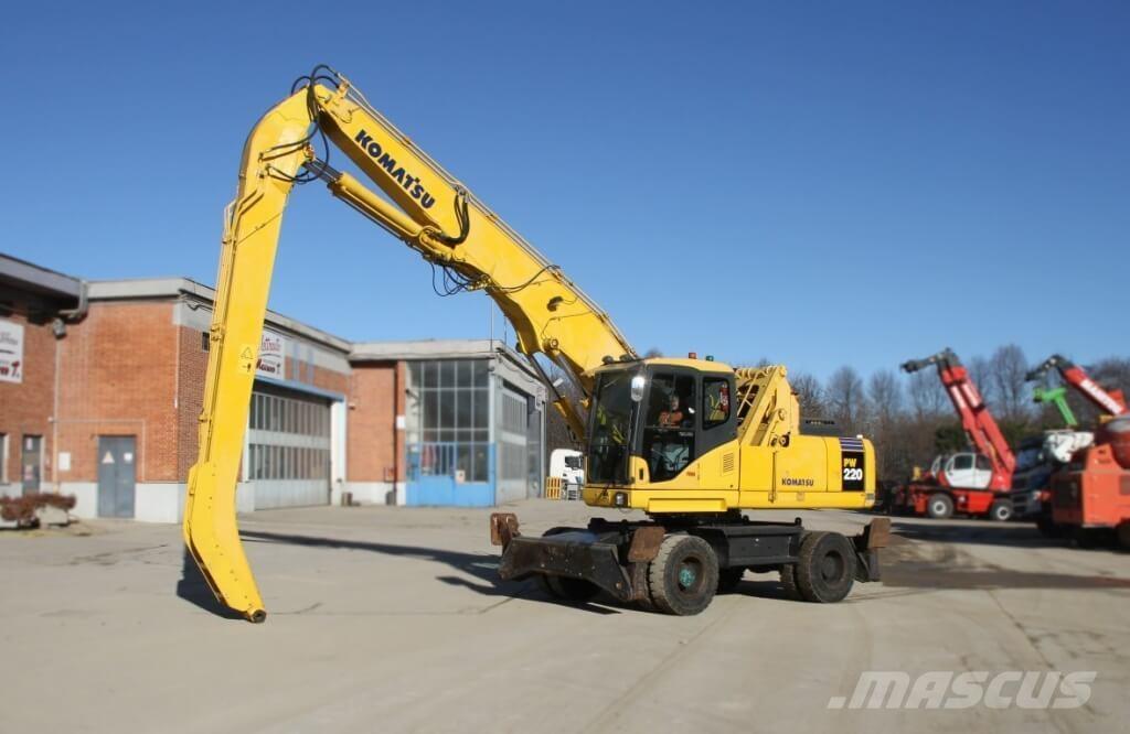 Komatsu PW220-MH Hjulgravere