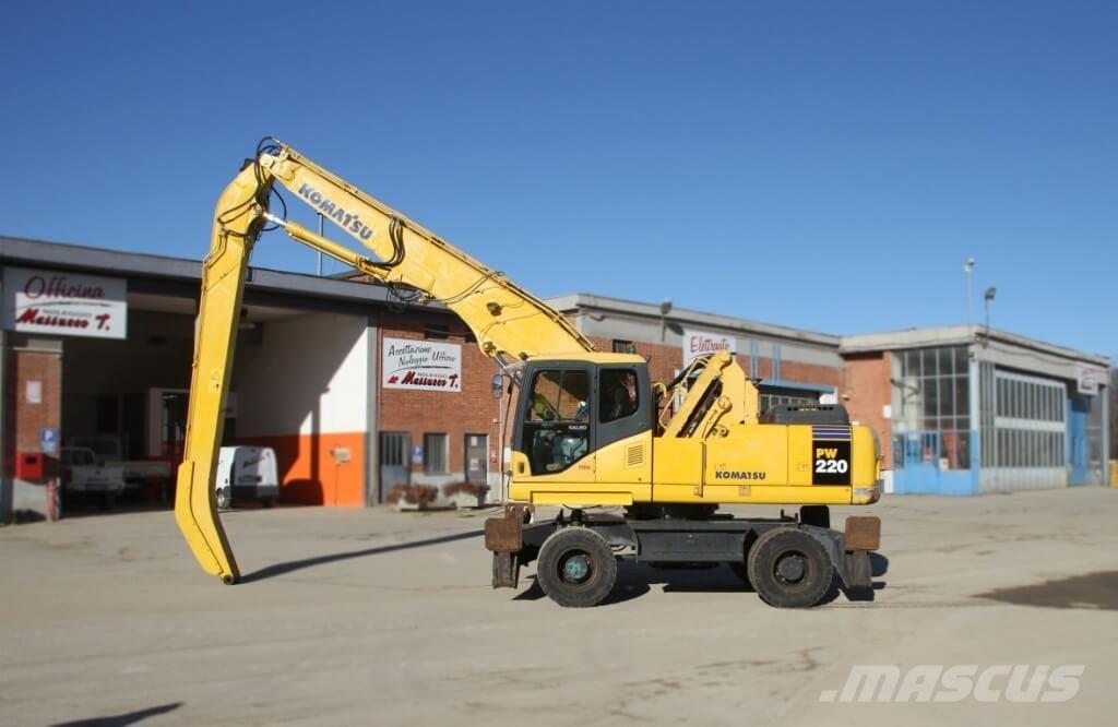 Komatsu PW220-MH Hjulgravere
