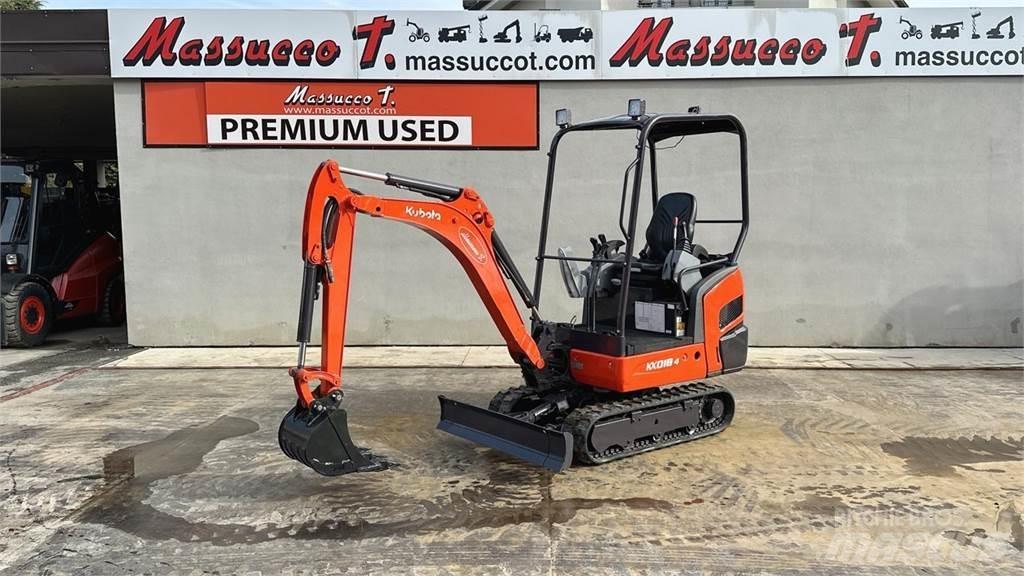 Kubota KX018-4 Minigravere <7t