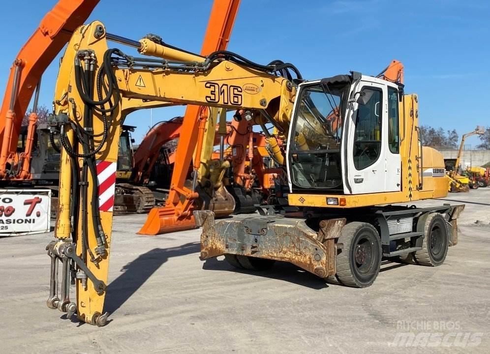 Liebherr A316 Hjulgravere