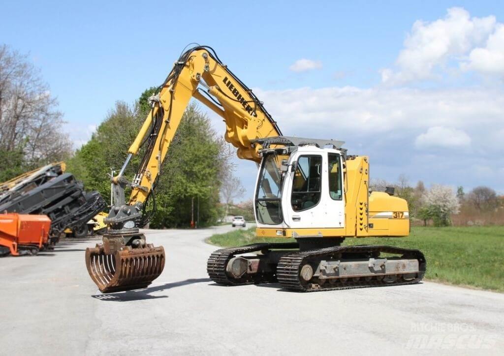 Liebherr R317 Litronic Hjulgravere