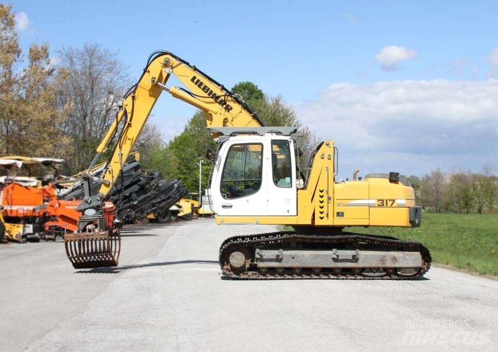 Liebherr R317 Litronic Hjulgravere