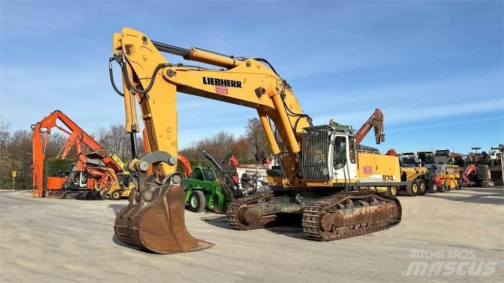 Liebherr R974C HDSL Beltegraver