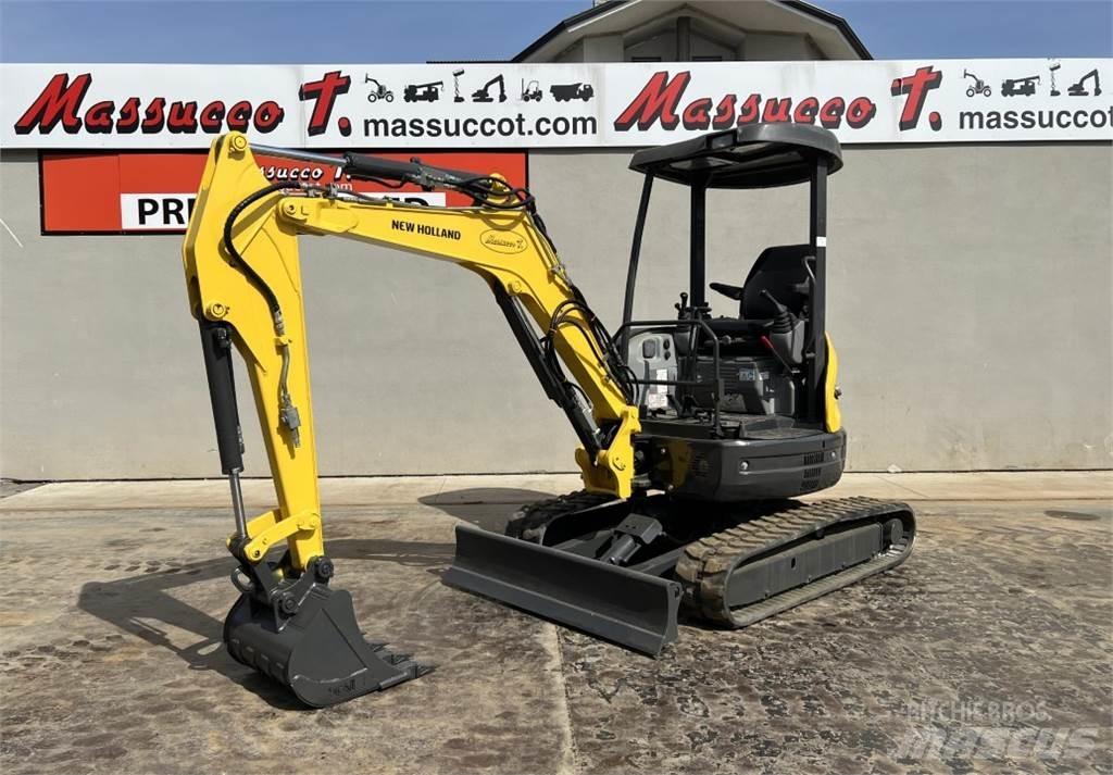 New Holland E29B SR Minigravere <7t