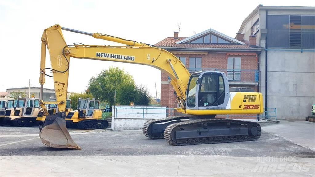New Holland E305 Beltegraver