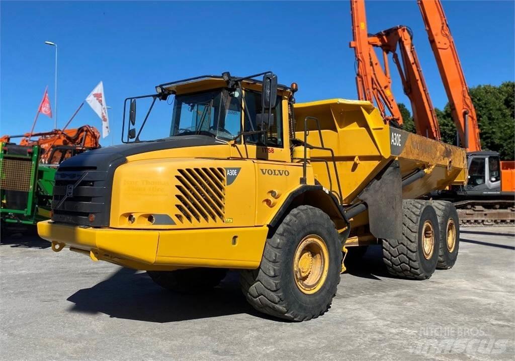 Volvo A30E 6X6 Mini dumpere