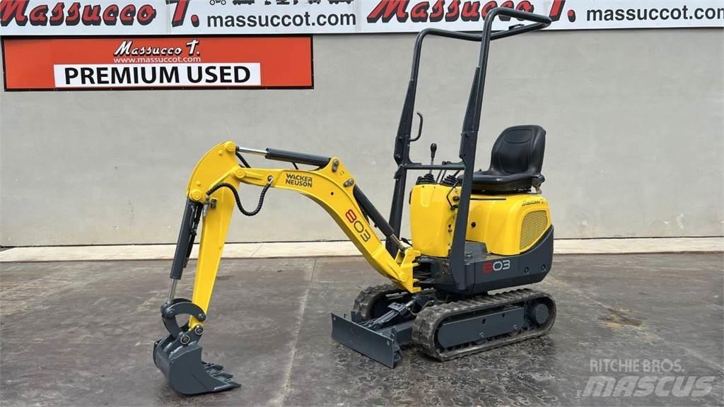 Wacker Neuson 803 Minigravere <7t