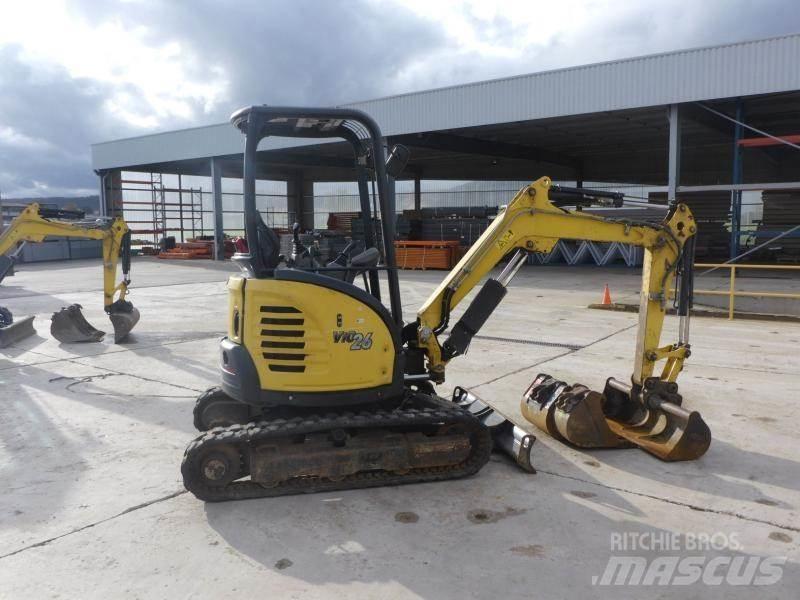 Yanmar VIO26 Minigravere <7t