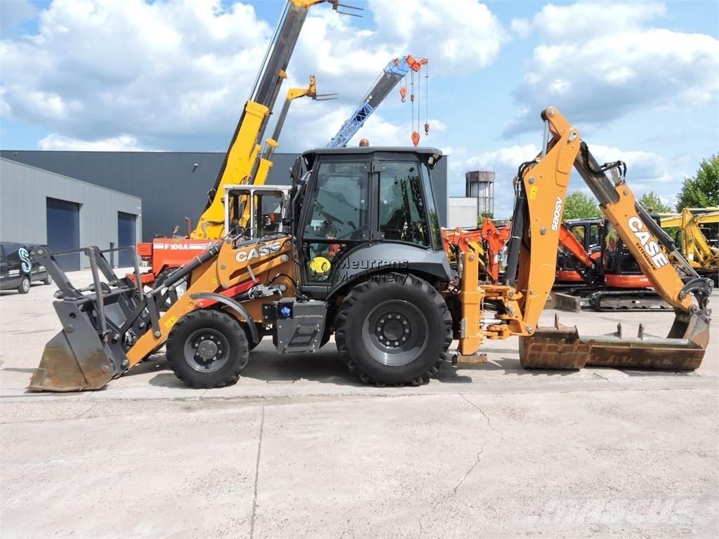 CASE 580SV Traktorgravere