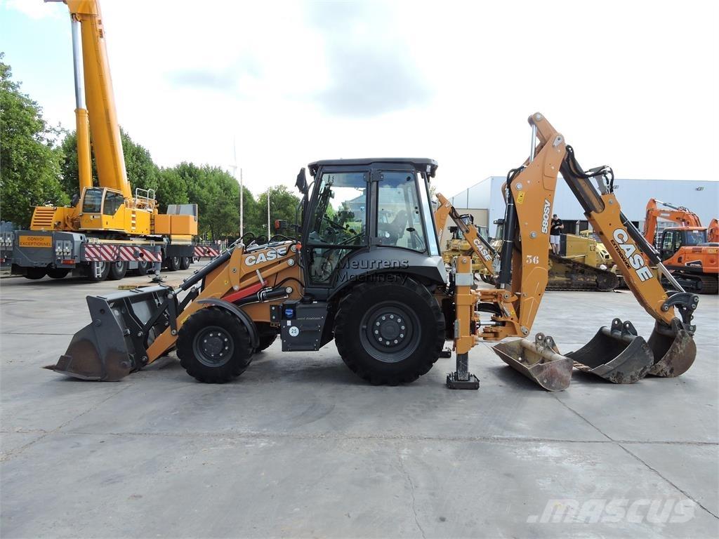CASE 580SV Traktorgravere