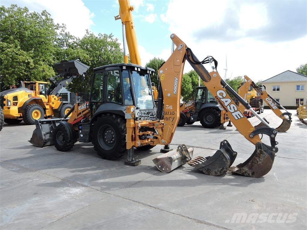 CASE 580SV Traktorgravere