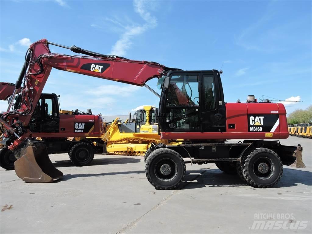 CAT M316D Hjulgravere