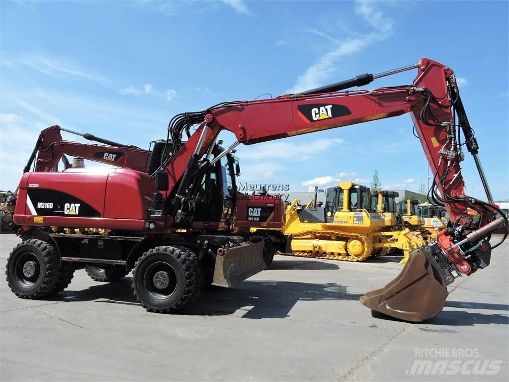 CAT M316D Hjulgravere