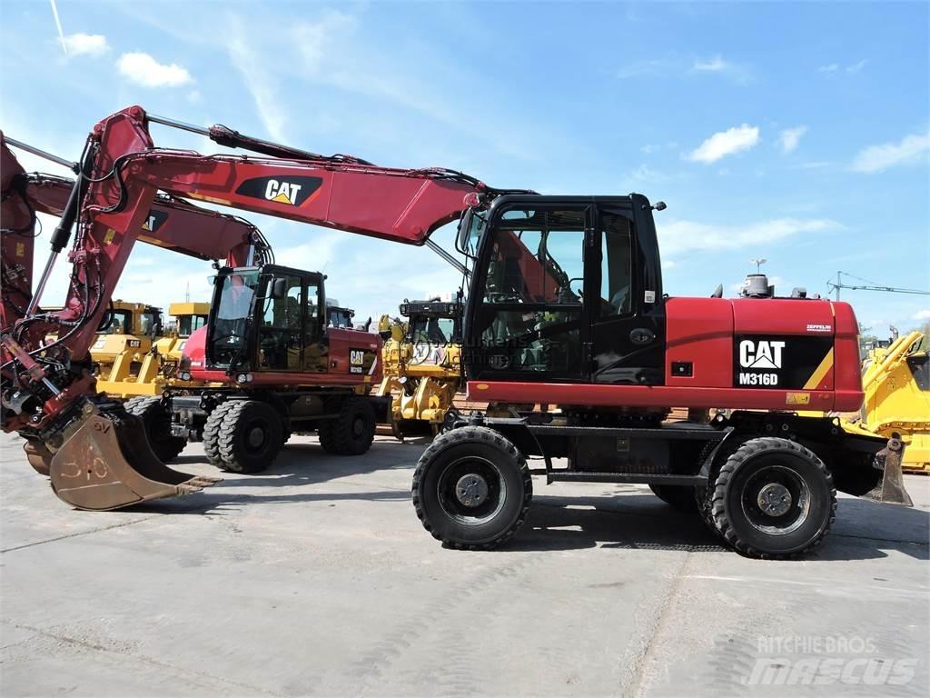 CAT M316D Hjulgravere