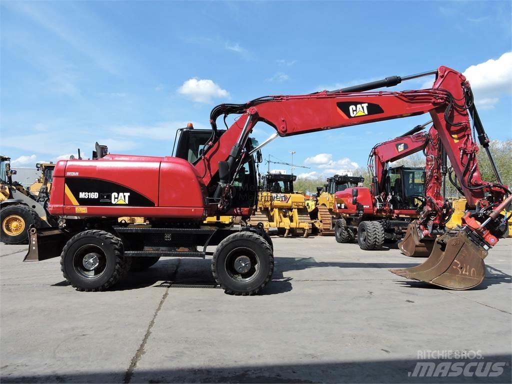 CAT M316D Hjulgravere