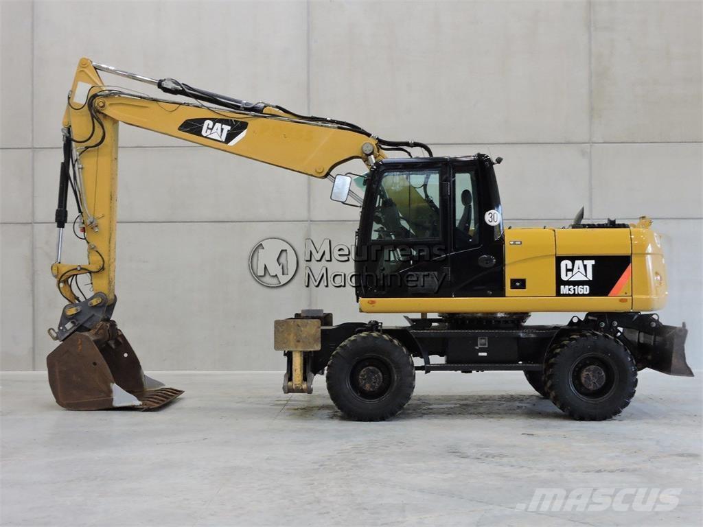 CAT M316D Hjulgravere