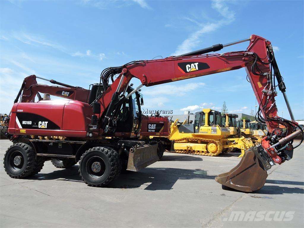 CAT M316D ROTOTILT Hjulgravere