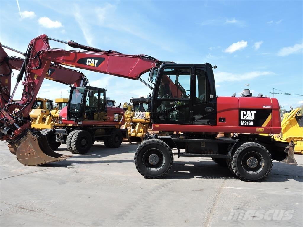 CAT M316D ROTOTILT Hjulgravere